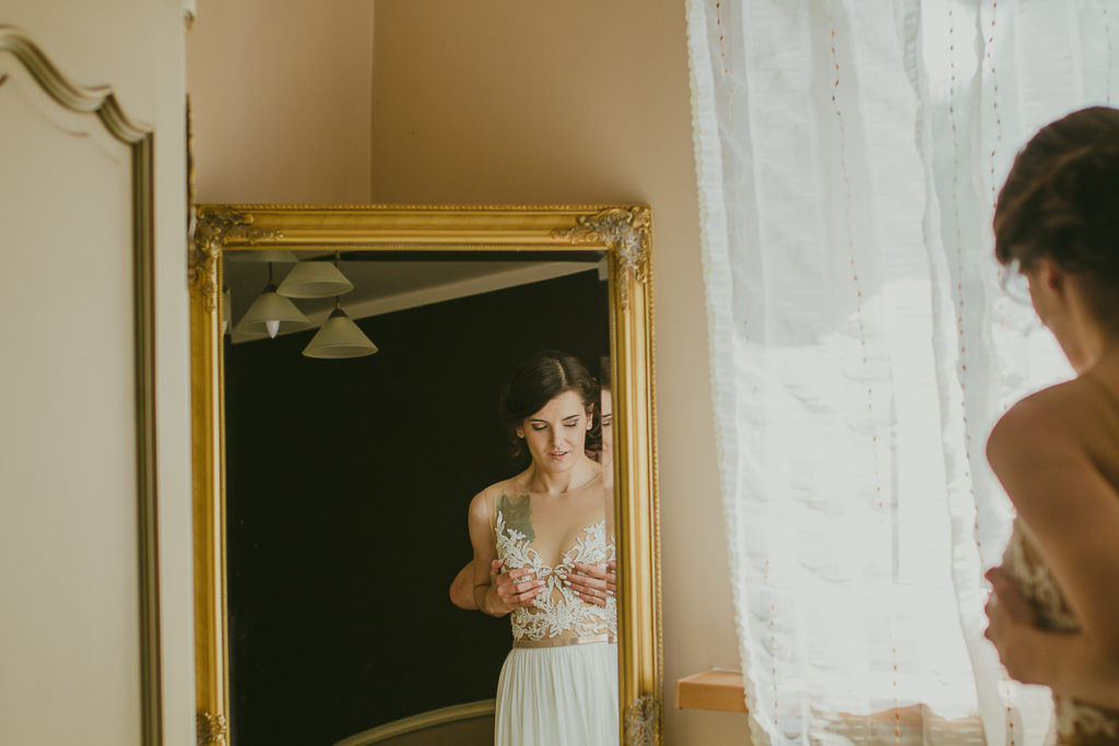 rustykalny ślub w stylu slow wedding